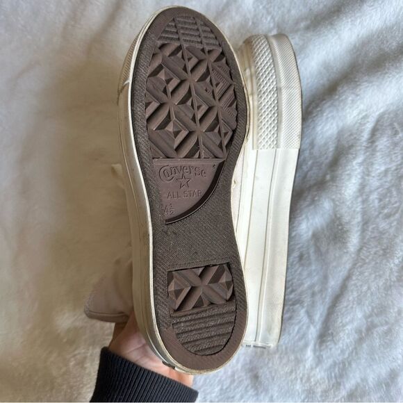 Converse Desert Sand Festival Platform Sneakers Women’s Size 6.5 - Picture 13 of 16